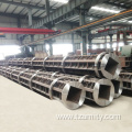 Square shape concrete spun pile steel mould